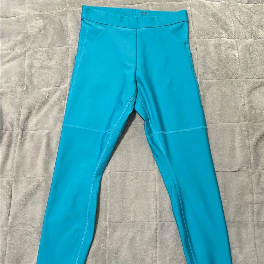 ALO Yoga women Teal Leggings